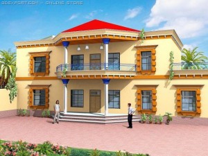 detailed stylish 3D Model