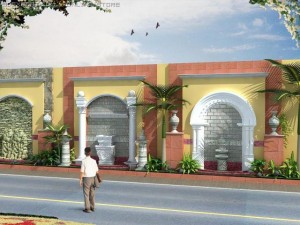 great exterior wall 3D Model