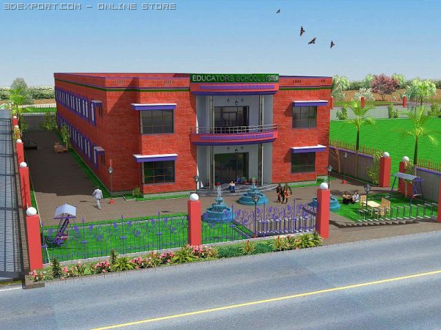 the educator 3D Модель .c4d .max .obj .3ds .fbx .stl .blend 