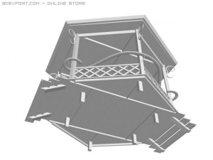 pavillon 3D 模型