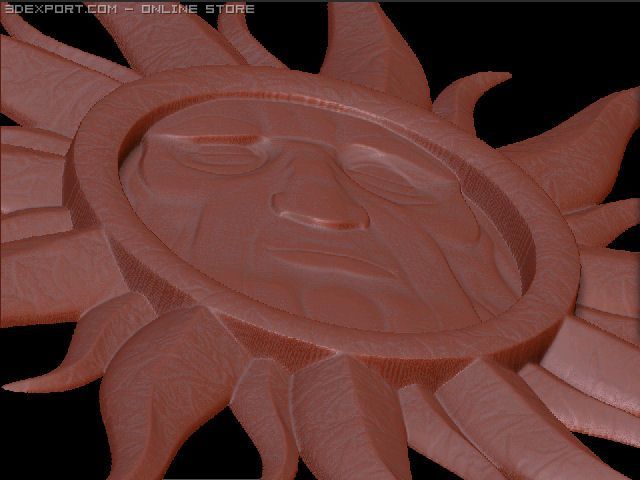 sunman01 3D प्रिंट मॉडल .c4d .max .obj .3ds .fbx .stl .blend 