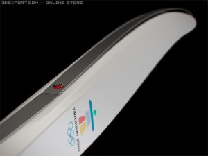 olympic torch 2010 3D Model