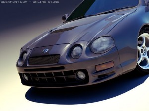 1994 toyota celica gt four 3D Model