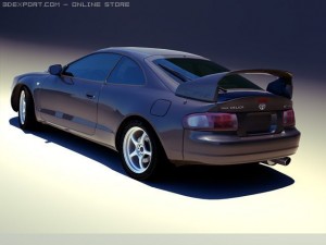 1994 toyota celica gt four 3D Model