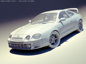 1994 toyota celica gt four 3D Model