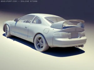 1994 toyota celica gt four 3D Model