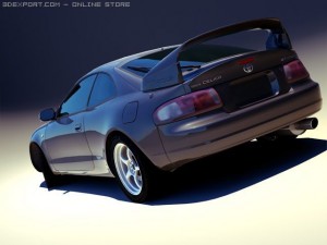 1994 toyota celica gt four 3D Model
