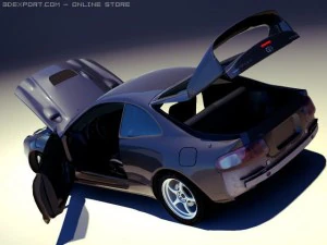 1994 toyota celica gt four 3D Model