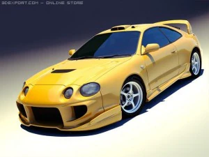 Toyota celica gt four tahun 1994 Model 3D