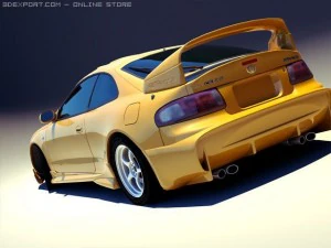 1994 toyota celica gt four veilside 3D Model