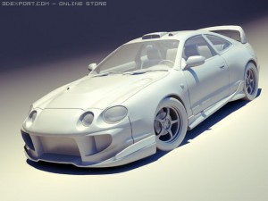 1994 toyota celica gt four veilside Modelo 3D