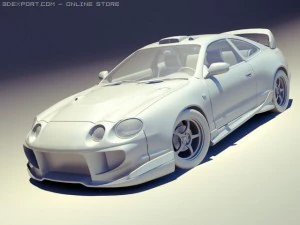 1994 toyota celica gt four veilside 3D Model