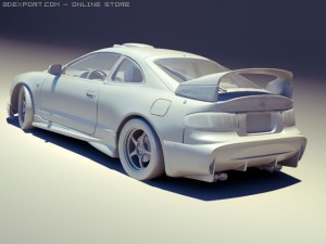 1994 toyota celica gt four veilside Modelo 3D