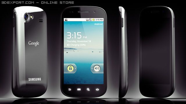 samung nexus s 3D Model .c4d .max .obj .3ds .fbx .stl .blend 