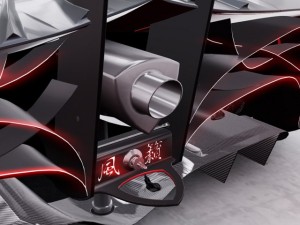 2008 mazda furai Modelo 3D