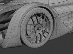 2008 mazda furai Modelo 3D