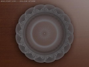 plate 3D Model