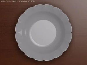 plate 3D Model