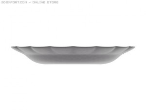 plate 3D Modell