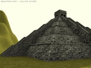 maya pyramid Modello 3D