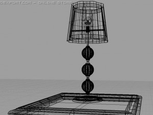 classic lamp shade 3D Model