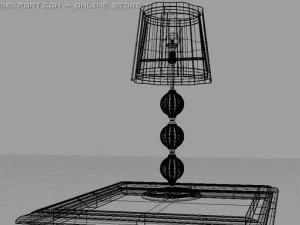 classic lamp shade 3D Model