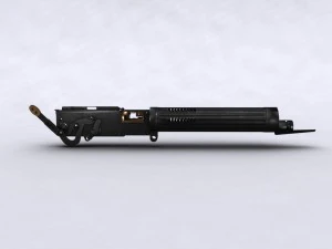 vickers machine aircraft variant 3D Model