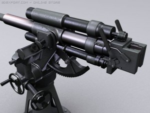 soviet naval 45mm 21k 3Dモデル