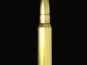 762x51mm nato cartridge 3D Model