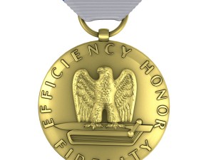 us air force good conduct medal 3D 모델