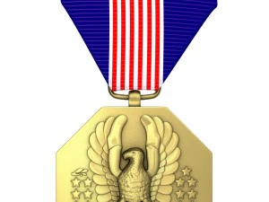 us soldiers medal 3D Model