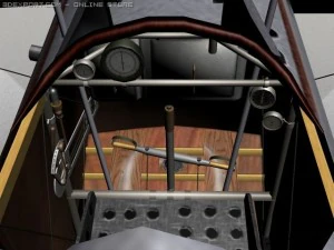 nieuport 24 ww1 biplane fighter 3D Model