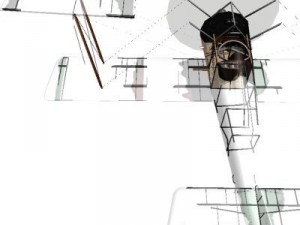 hanriot hd1 ww1 biplane fighter 3D Модель