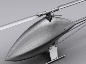 helicopter rc model 3Dモデル
