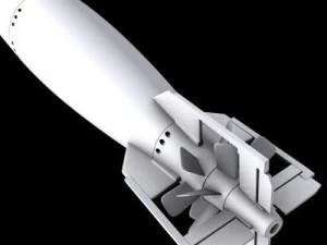 g7e t1 torpedo 3D Model