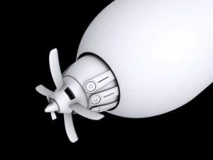 g7e t1 torpedo 3D Model