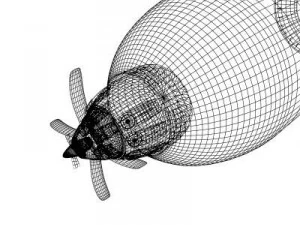 g7e t1 torpedo 3D Model