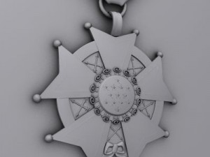 legion of merit Modelo 3D
