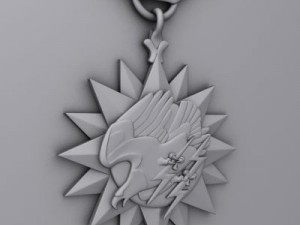 air medal Modelo 3D