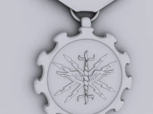 air force achievement medal 3D Model