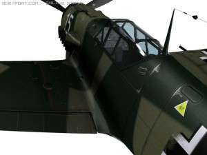 messerschmitt bf109e3 emil 3D 模型