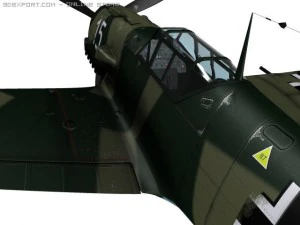 messerschmitt bf109e3 emil Modelo 3D