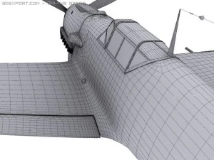 messerschmitt bf109e3 emil Modelo 3D