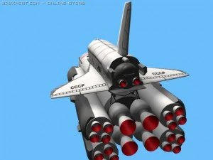 spaceship buran 3D Model