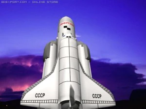 spaceship buran 3D Model