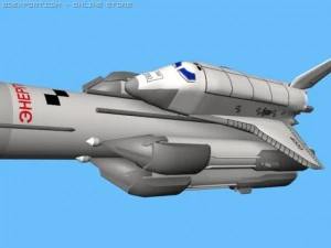 spaceship buran 3D Model