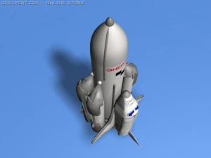 spaceship buran 3D Model
