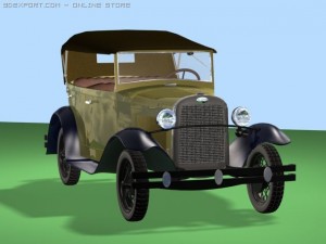 gaz a 3D Model
