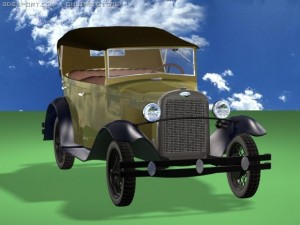 gaz a 3D Model