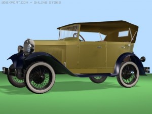 gaz a 3D Model